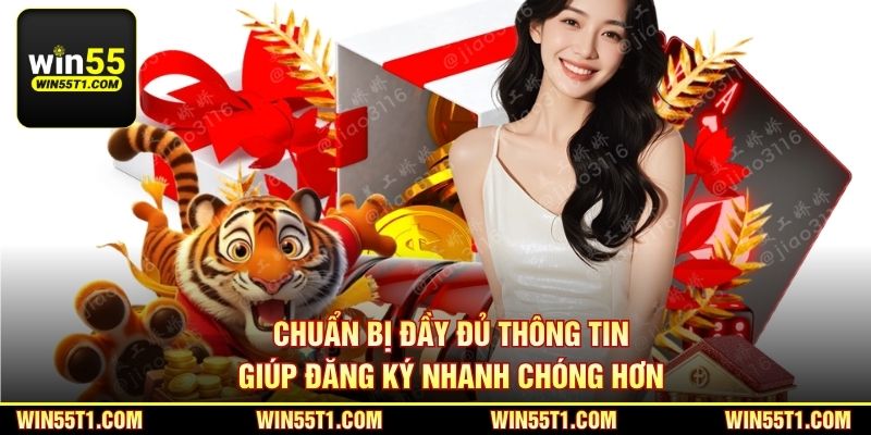 Chuẩn bị đầy đủ thông tin giúp đăng ký nhanh chóng hơn