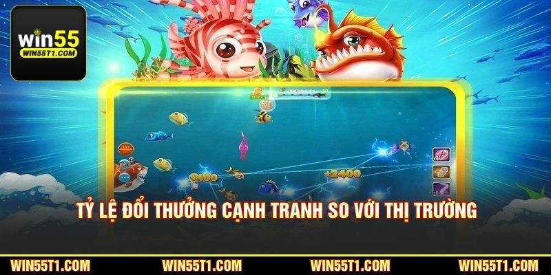 Tỷ lệ đổi thưởng cạnh tranh so với thị trường